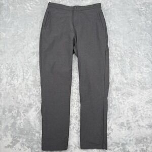 Stormpack Fleece Lined Gray Pants Outerwear Winter Outdoor Sz Medium Cozy Warm